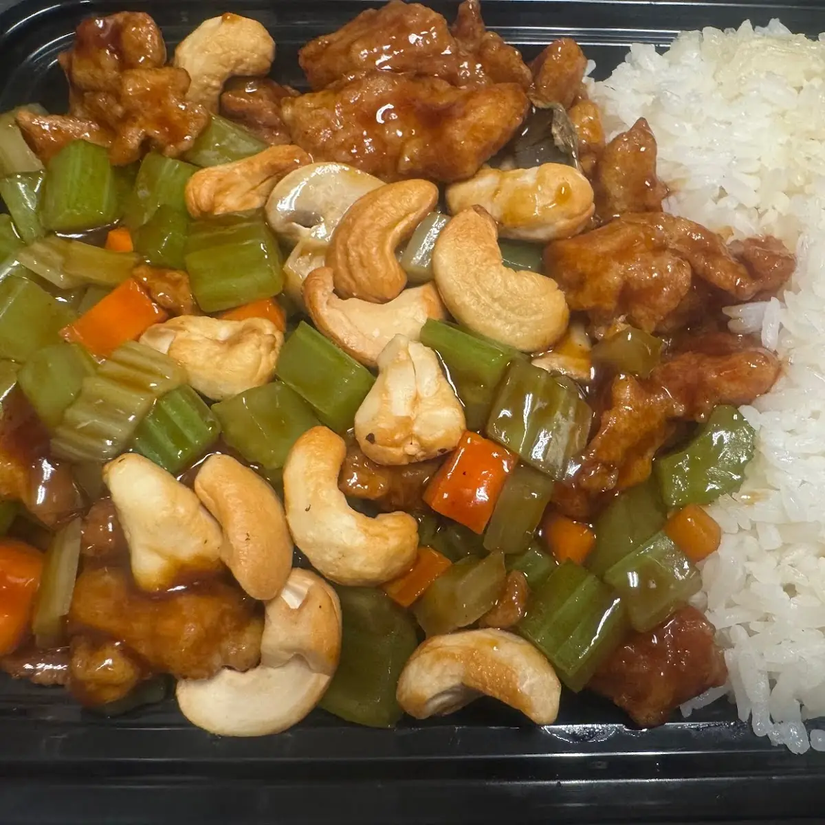晚餐 腰果鸡cashew nuts chicken